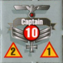 Panzer Grenadier Headquarters Library Unit: Germany Heer Captain for Panzer Grenadier game series