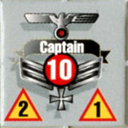 Panzer Grenadier Headquarters Library Unit: Germany Heer Captain for Panzer Grenadier game series