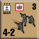 Panzer Grenadier Headquarters Library Unit: Peru Navy Mar for Panzer Grenadier game series