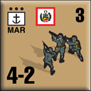 Panzer Grenadier Headquarters Library Unit: Peru Navy Mar for Panzer Grenadier game series