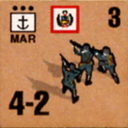 Panzer Grenadier Headquarters Library Unit: Peru Navy Mar for Panzer Grenadier game series