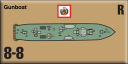 Panzer Grenadier Headquarters Library Unit: Peru Navy Gunboat for Panzer Grenadier game series