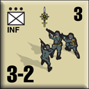 Panzer Grenadier Headquarters Library Unit: Peru Army INF for Panzer Grenadier game series