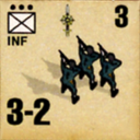 Panzer Grenadier Headquarters Library Unit: Peru Army INF for Panzer Grenadier game series