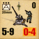 Panzer Grenadier Headquarters Library Unit: Peru Army 20mm for Panzer Grenadier game series