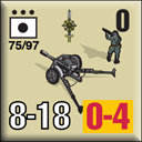 Panzer Grenadier Headquarters Library Unit: Peru Army 75/97 for Panzer Grenadier game series
