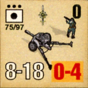Panzer Grenadier Headquarters Library Unit: Peru Army 75/97 for Panzer Grenadier game series
