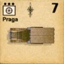 Panzer Grenadier Headquarters Library Unit: Peru Army Praga for Panzer Grenadier game series