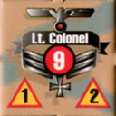 Panzer Grenadier Headquarters Library Unit: Germany Heer Lt. Colonel for Panzer Grenadier game series