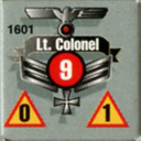 Panzer Grenadier Headquarters Library Unit: Germany Heer Lt. Colonel for Panzer Grenadier game series
