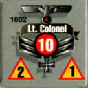 Panzer Grenadier Headquarters Library Unit: Germany Heer Lt. Colonel for Panzer Grenadier game series