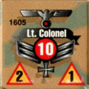 Panzer Grenadier Headquarters Library Unit: Germany Heer Lt. Colonel for Panzer Grenadier game series
