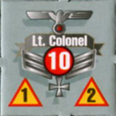 Panzer Grenadier Headquarters Library Unit: Germany Heer Lt. Colonel for Panzer Grenadier game series