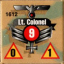 Panzer Grenadier Headquarters Library Unit: Germany Heer Lt. Colonel for Panzer Grenadier game series