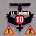 Panzer Grenadier Headquarters Library Unit: Germany Heer Lt. Colonel for Panzer Grenadier game series