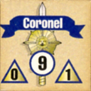 Panzer Grenadier Headquarters Library Unit: Peru Army Coronel for Panzer Grenadier game series