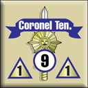 Panzer Grenadier Headquarters Library Unit: Peru Army Coronel Ten for Panzer Grenadier game series