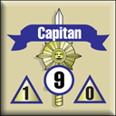 Panzer Grenadier Headquarters Library Unit: Peru Army Capitan for Panzer Grenadier game series