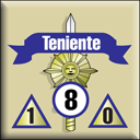 Panzer Grenadier Headquarters Library Unit: Peru Army Teniente for Panzer Grenadier game series