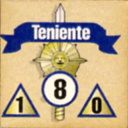 Panzer Grenadier Headquarters Library Unit: Peru Army Teniente for Panzer Grenadier game series