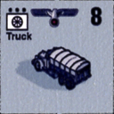 Panzer Grenadier Headquarters Library Unit: Germany Heer Truck for Panzer Grenadier game series