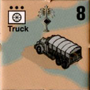 Panzer Grenadier Headquarters Library Unit: Germany Heer Truck for Panzer Grenadier game series