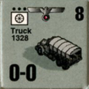 Panzer Grenadier Headquarters Library Unit: Germany Heer Truck for Panzer Grenadier game series