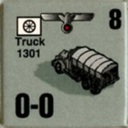 Panzer Grenadier Headquarters Library Unit: Germany Heer Truck for Panzer Grenadier game series