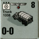 Panzer Grenadier Headquarters Library Unit: Germany Heer Truck for Panzer Grenadier game series