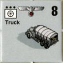 Panzer Grenadier Headquarters Library Unit: Germany Heer Truck for Panzer Grenadier game series