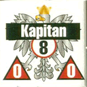 Panzer Grenadier Headquarters Library Unit: Poland Wojska Lądowe Kapitan for Panzer Grenadier game series