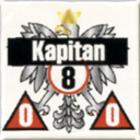 Panzer Grenadier Headquarters Library Unit: Poland Wojska Lądowe Kapitan for Panzer Grenadier game series