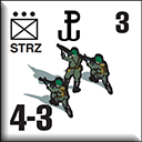 Panzer Grenadier Headquarters Library Unit: Poland Home Army Strz for Panzer Grenadier game series