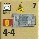 Panzer Grenadier Headquarters Library Unit: South Africa Army Mk II for Panzer Grenadier game series
