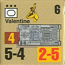 Panzer Grenadier Headquarters Library Unit: South Africa Army Valentine for Panzer Grenadier game series