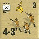 Panzer Grenadier Headquarters Library Unit: South Africa Army INF for Panzer Grenadier game series