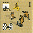 Panzer Grenadier Headquarters Library Unit: South Africa Army 3 Inch for Panzer Grenadier game series