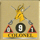 Panzer Grenadier Headquarters Library Unit: South Africa Army Colonel for Panzer Grenadier game series