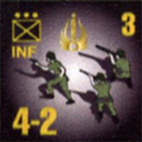 Panzer Grenadier Headquarters Library Unit: Italy Milizia Volontaria per la Sicurezza Nazionale INF for Panzer Grenadier game series