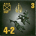 Panzer Grenadier Headquarters Library Unit: Italy Milizia Volontaria per la Sicurezza Nazionale INF for Panzer Grenadier game series