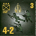 Panzer Grenadier Headquarters Library Unit: Italy Milizia Volontaria per la Sicurezza Nazionale INF for Panzer Grenadier game series