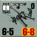 Panzer Grenadier Headquarters Library Unit: Germany Heer 75/41 for Panzer Grenadier game series