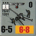 Panzer Grenadier Headquarters Library Unit: Germany Heer 75/41 for Panzer Grenadier game series
