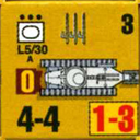 Panzer Grenadier Headquarters Library Unit: Italy Regio Esercito L5/30 for Panzer Grenadier game series