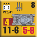 Panzer Grenadier Headquarters Library Unit: Italy Regio Esercito P23/41 for Panzer Grenadier game series