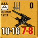 Panzer Grenadier Headquarters Library Unit: Italy Regio Esercito 90mm for Panzer Grenadier game series