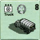 Panzer Grenadier Headquarters Library Unit: Italy Regio Esercito Truck for Panzer Grenadier game series