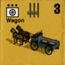 Panzer Grenadier Headquarters Library Unit: Italy Regio Esercito Wagon for Panzer Grenadier game series