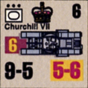 Panzer Grenadier Headquarters Library Unit: Britain Army Churchill VII for Panzer Grenadier game series