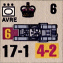 Panzer Grenadier Headquarters Library Unit: Britain Army AVRE for Panzer Grenadier game series
